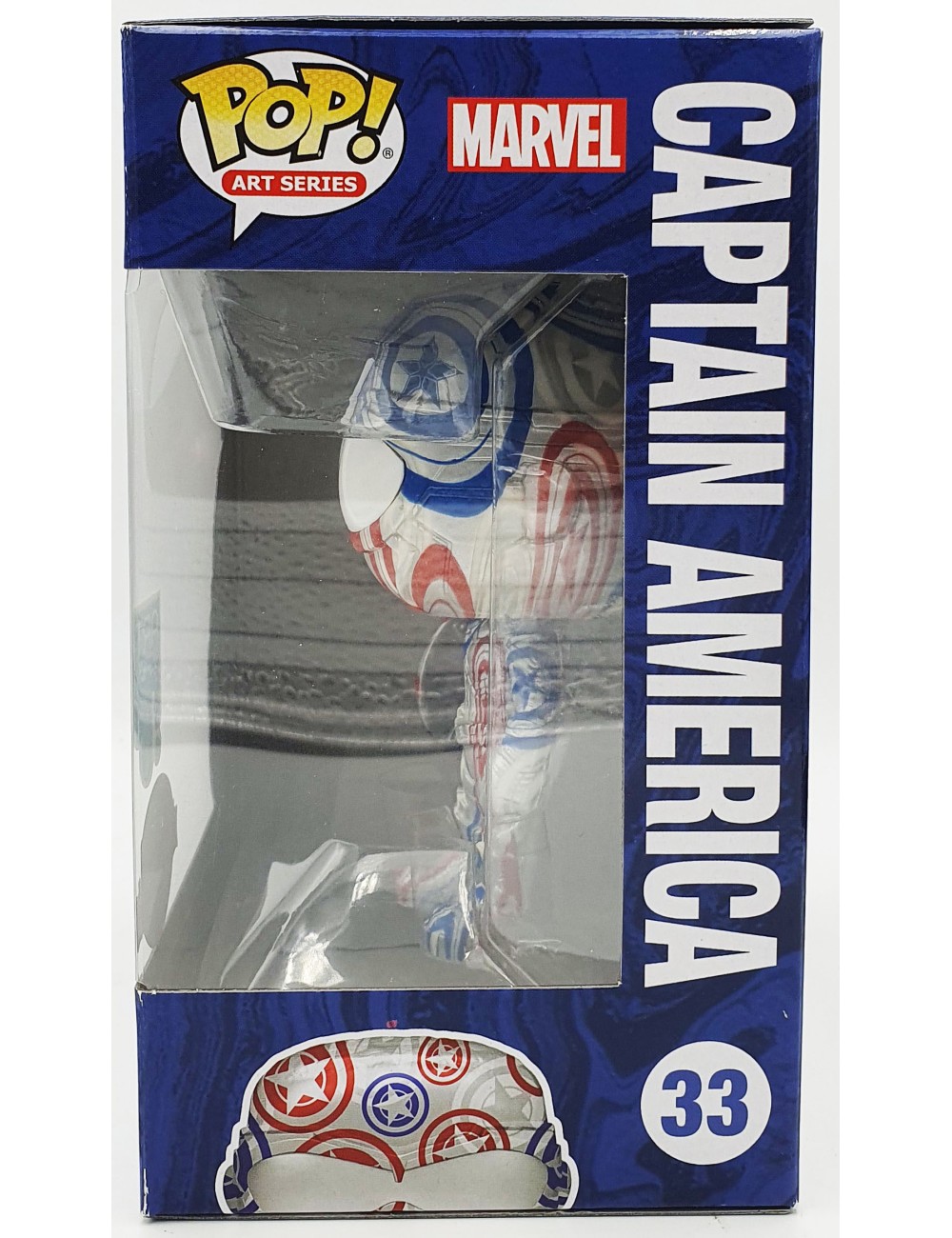 Funko POP Marvel The Falcon Winter Soldier - Captain America (33) Art Series Special Edition