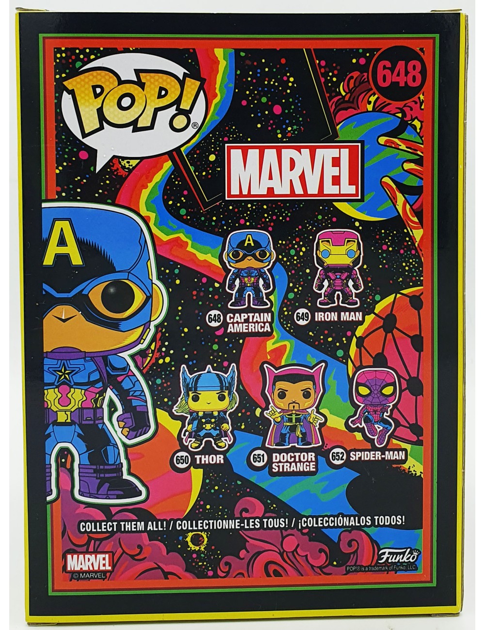 Funko POP Marvel Captain America (648) Special Edition