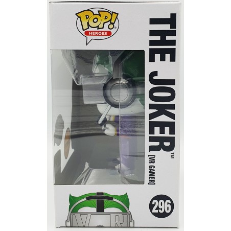 Funko POP DC Batman The Joker VR Gamer (296) Limited Chase Special Edition