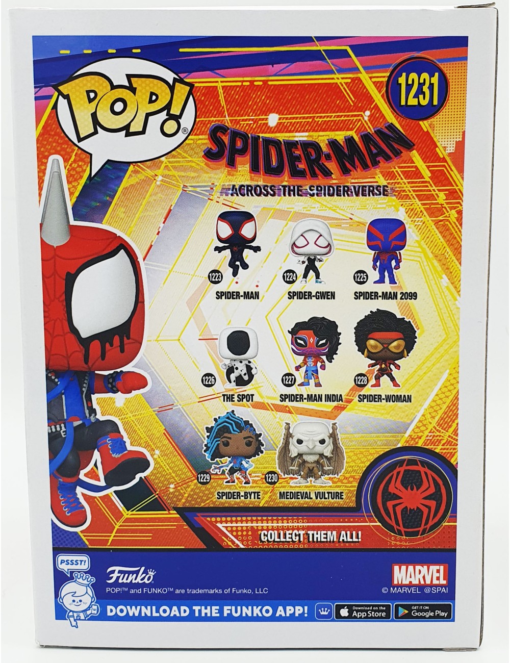 Funko POP Spider Man Spider-Punk (1231) Funko Exclusive