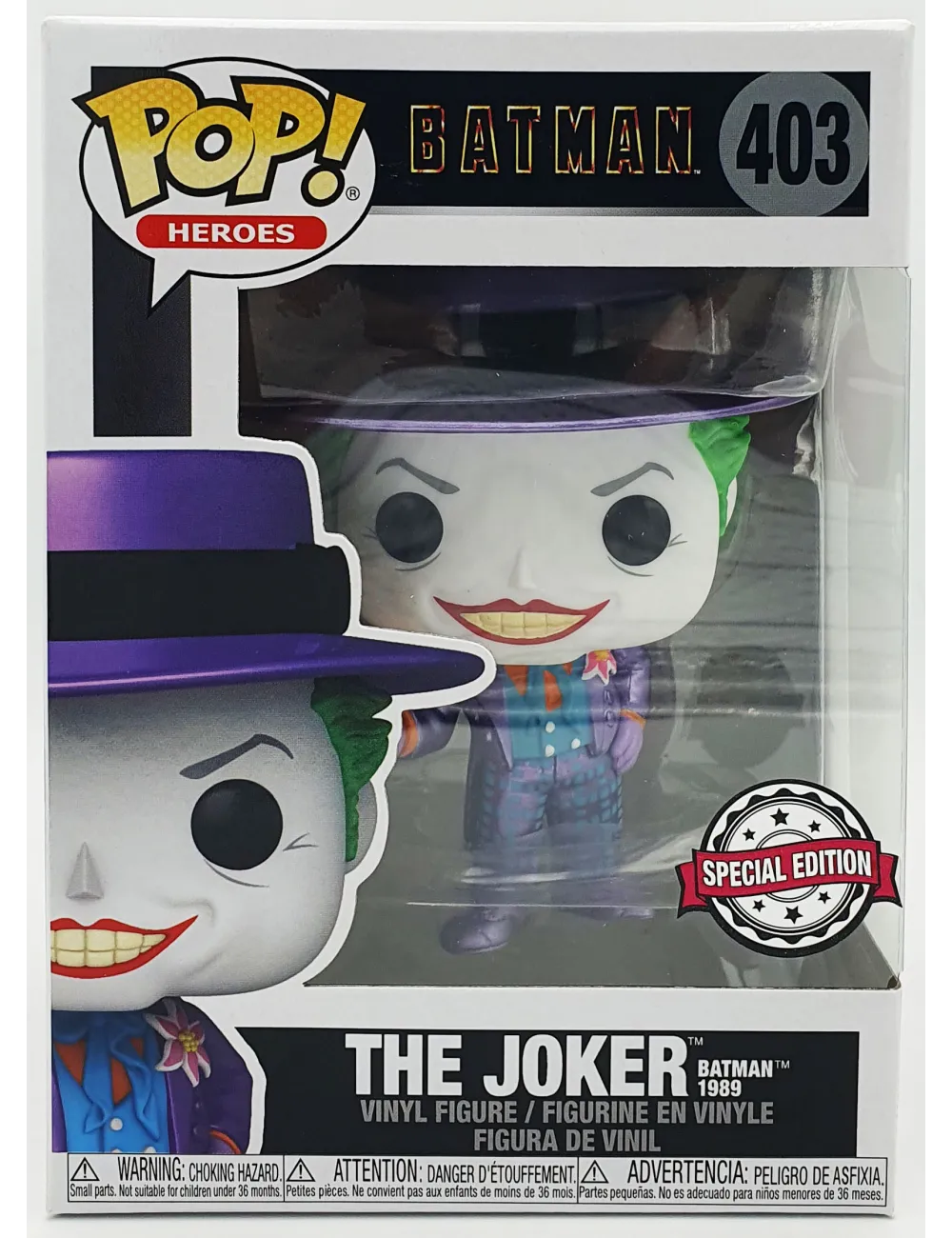 Funko POP Batman The Joker 1989 (403) Special… | Collectibles Ninja