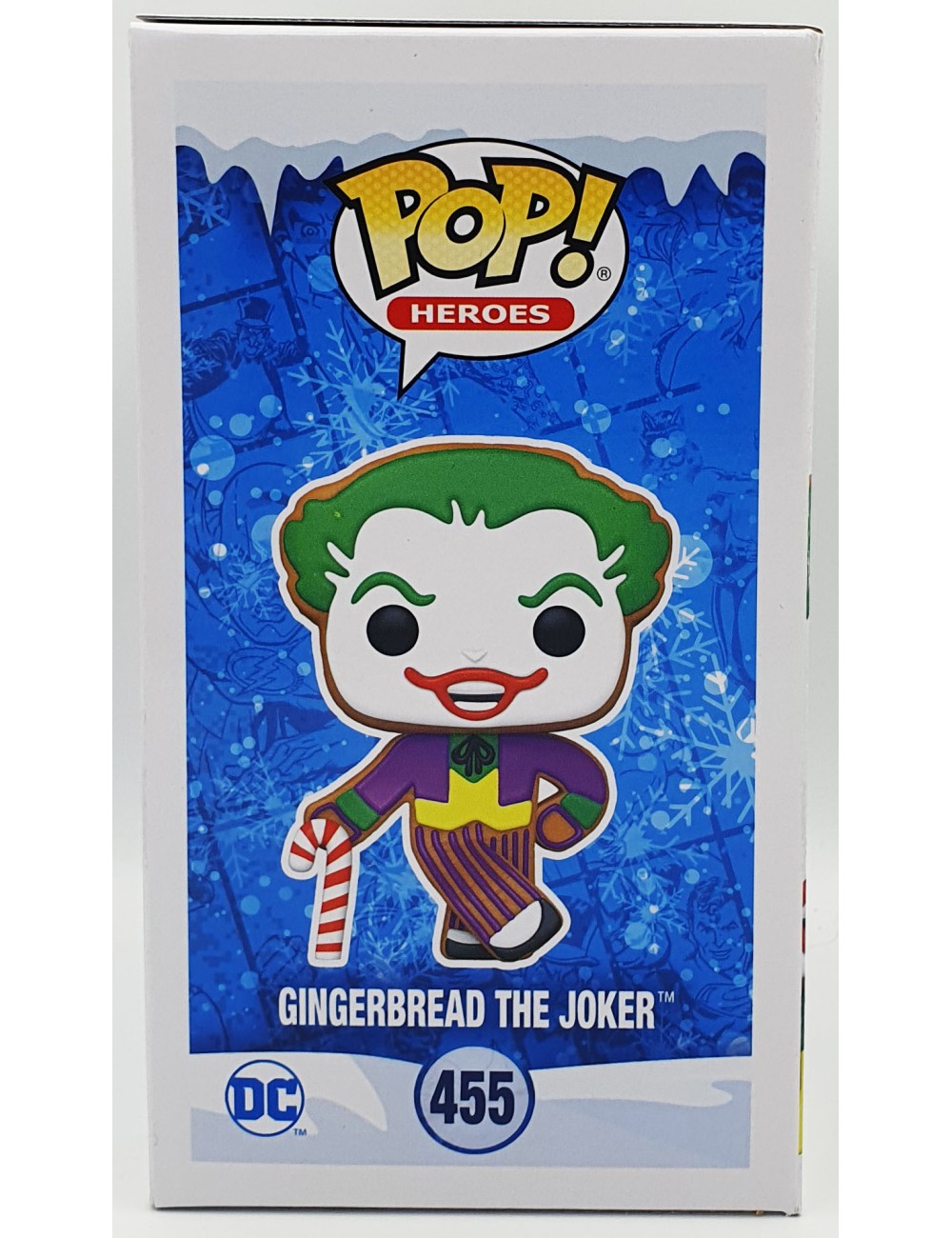 Funko POP DC Super Heroes Gingerbread The Joker (455) Funko Exclusive