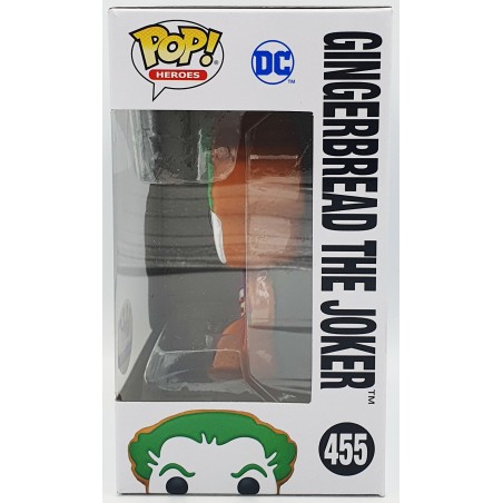 Funko POP DC Super Heroes Gingerbread The Joker (455) Funko Exclusive