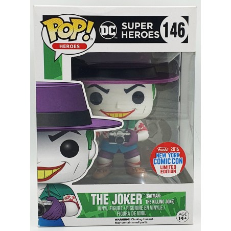 Funko POP DC Super Heroes The Joker (Batman: The Killing Joke) (146) 2016 New York Comic Con Limited Edition