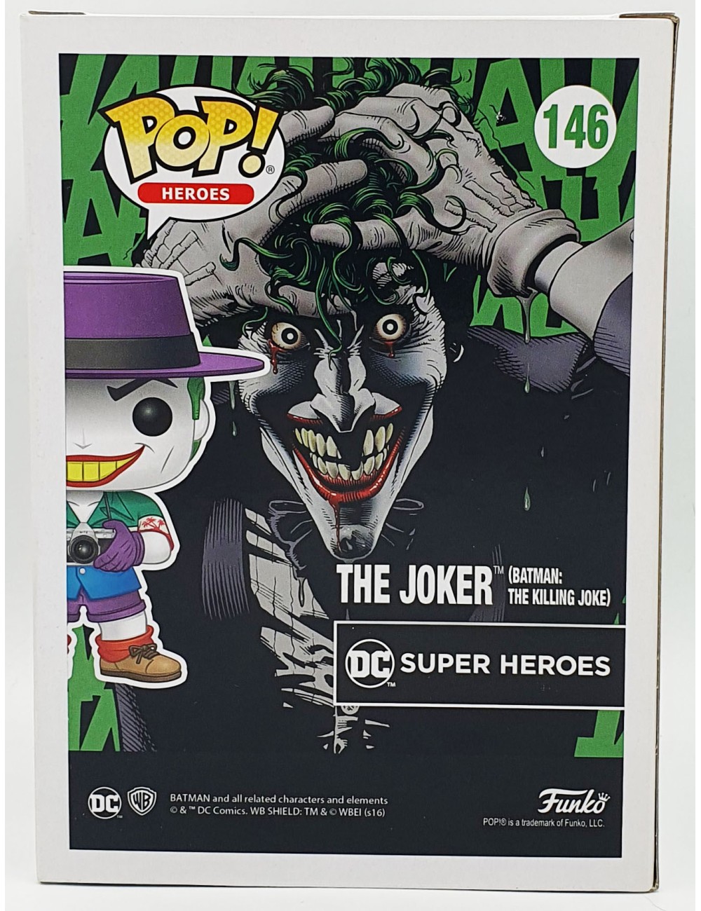Funko POP DC Super Heroes The Joker (Batman: The Killing Joke) (146) 2016 New York Comic Con Limited Edition