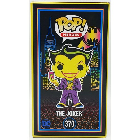 Funko POP Batman The Joker (370) Black Light Glow Special Edition