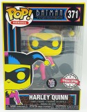 Funko POP Batman Harley Quinn (371) Black Light Glow Special Edition