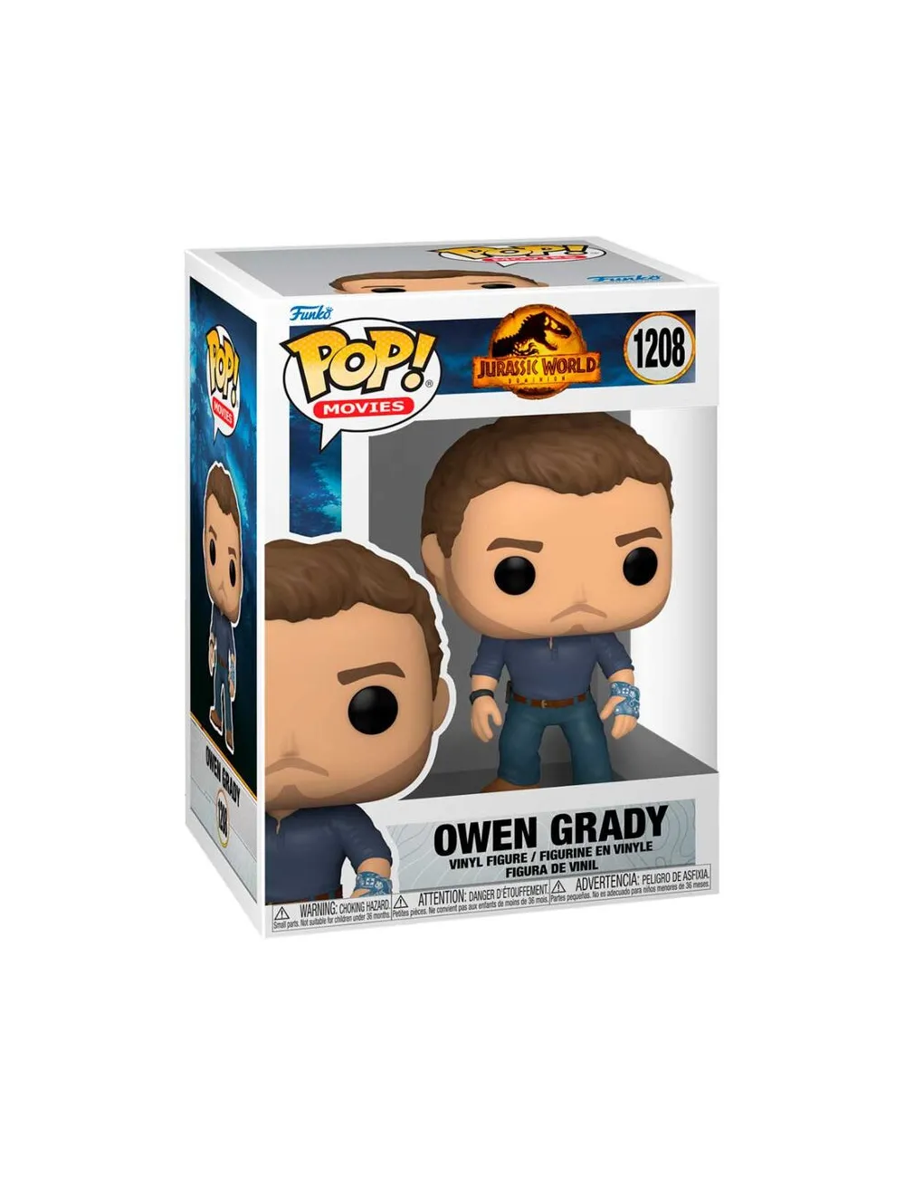 Funko POP Jurassic World 3 Owen Grady (1208) | Collectibles Ninja