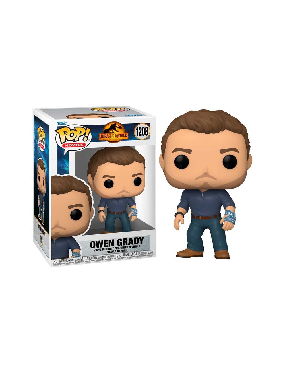 Funko POP Jurassic World 3 Owen Grady (1208)