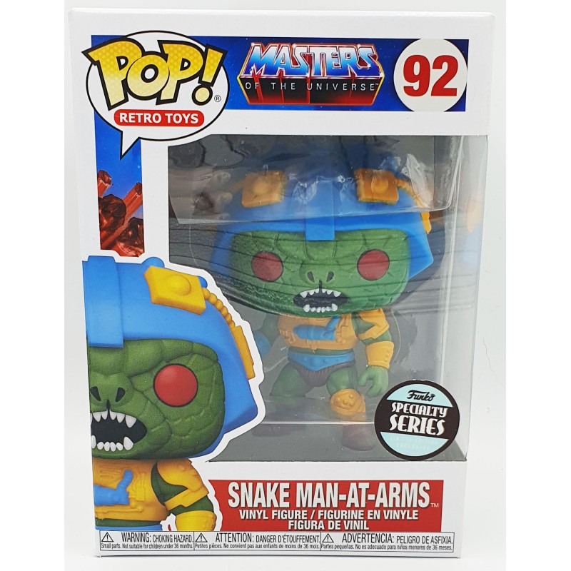 Funko POP Masters Of The Universe Snake Man-At-Arms (92) Specialty Series