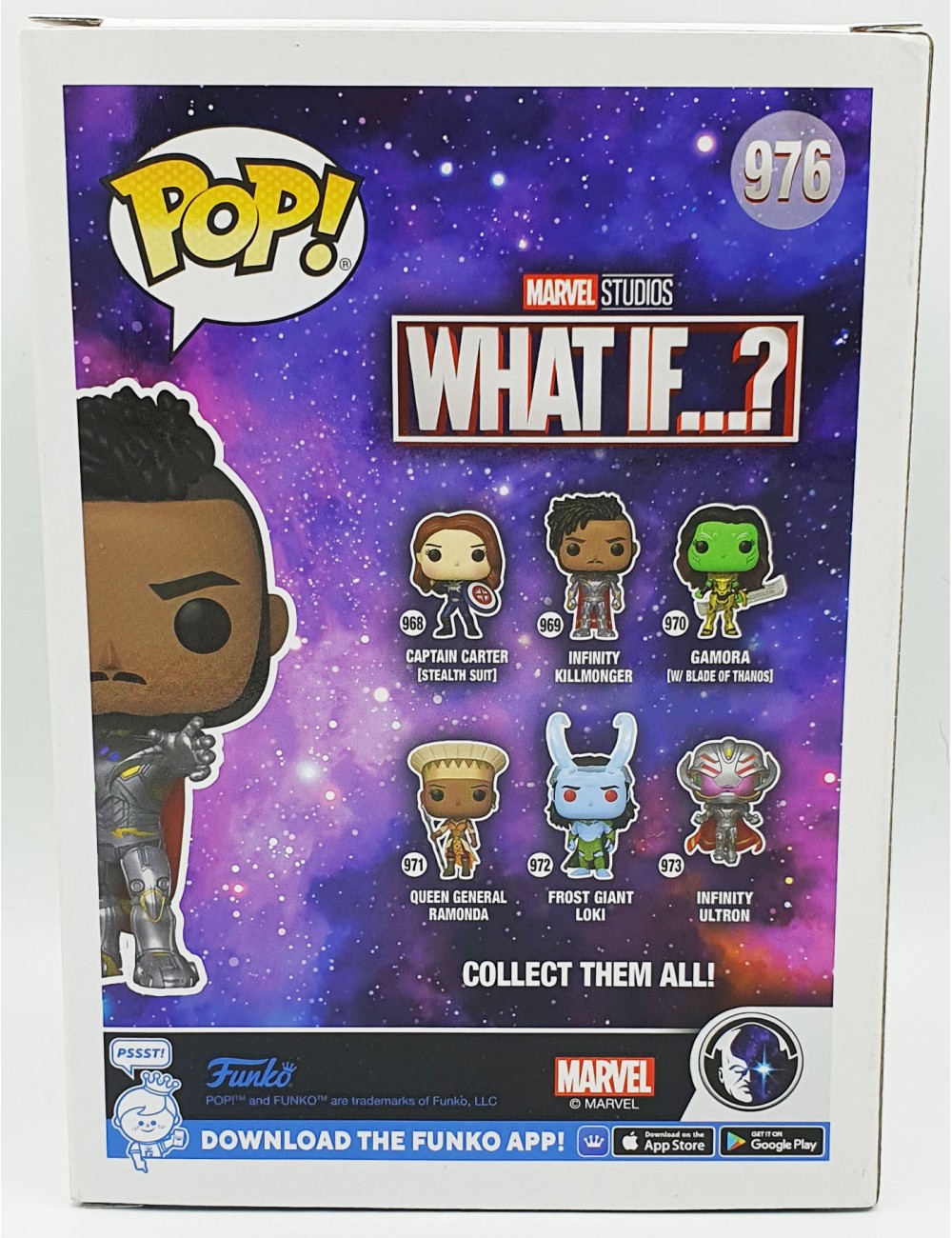 Funko POP Marvel What If...? Infinity Killmonger (976) Exclusive
