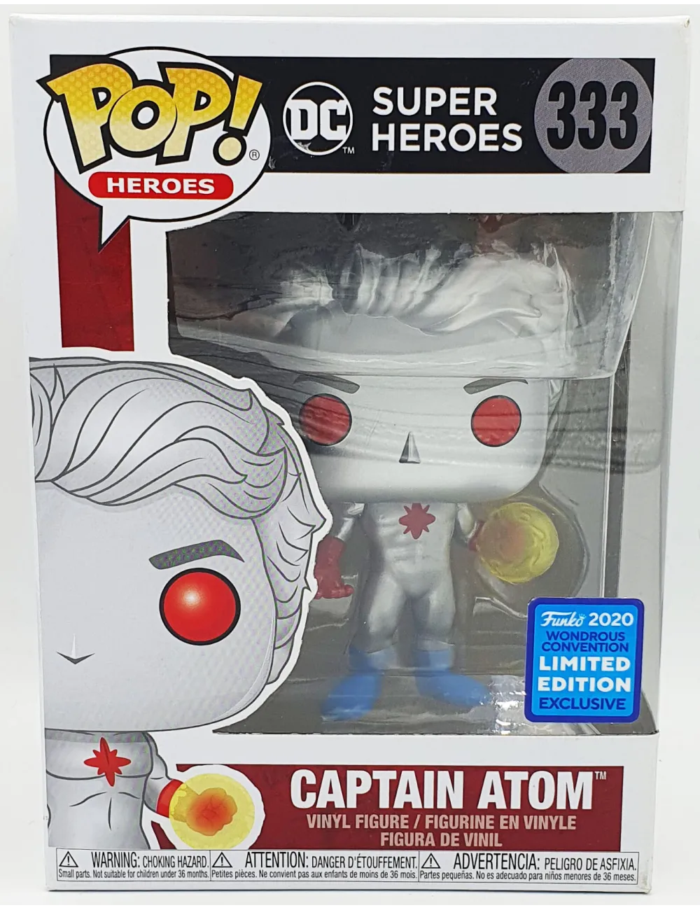 Funko POP DC Super Heroes Captain Atom (333)… | Collectibles Ninja