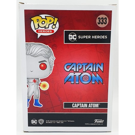 Funko POP DC Super Heroes Captain Atom (333) 2020 Wondrous Convention Limited Edition