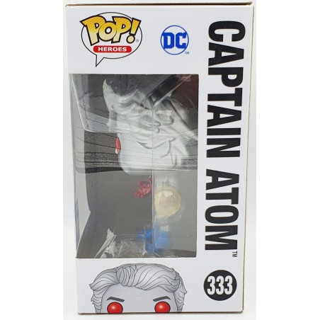 Funko POP DC Super Heroes Captain Atom (333) 2020 Wondrous Convention Limited Edition