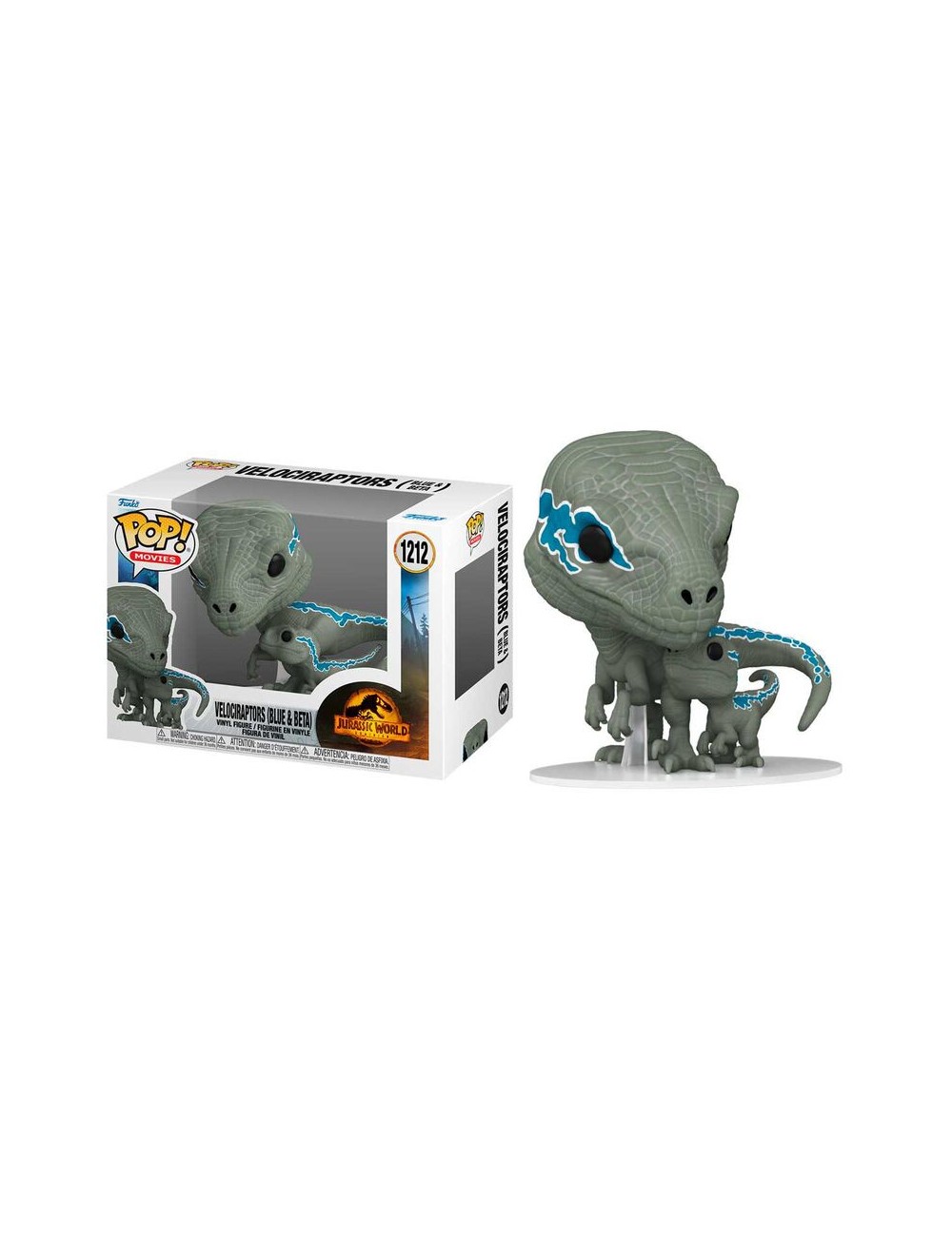 Funko POP Jurassic World 3 Velociraptors Blue & Beta (1212)