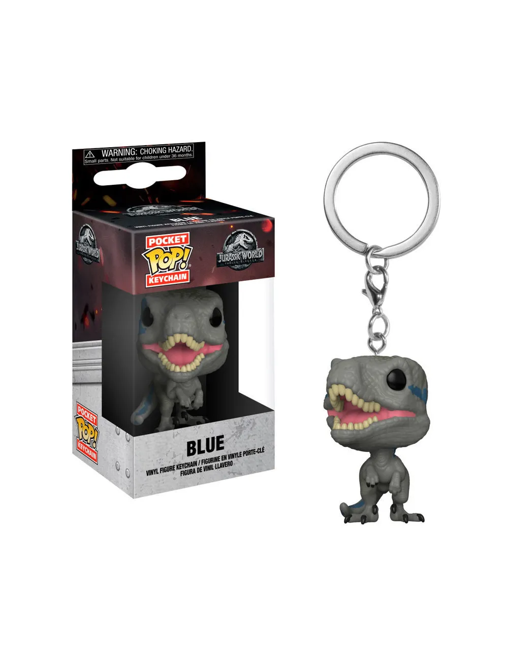 Funko Pocket POP Keychain Jurassic World Blue | Collectibles Ninja