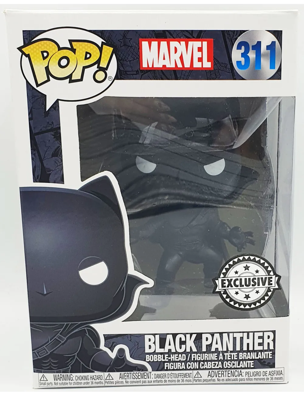 Funko POP Marvel Black Panther (311) Exclusive | Collectibles Ninja