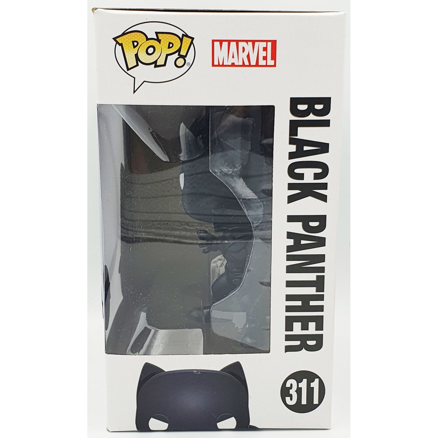 Funko Pop! Marvel 311 – Black Panther 1966 Statue – Figurine Vinyle 9 Cm – Collection Marvel, Boîte Vitrine