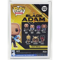 Funko POP Black Adam - Black Adam (1232) Limited Glow Chase Edition