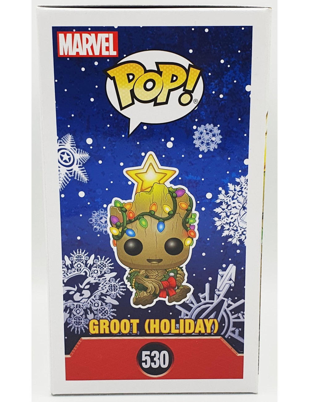 Funko POP Marvel Groot (Holiday) (530) Glows in the Dark Special Edition