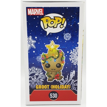 Funko POP Marvel Groot (Holiday) (530) Glows in the Dark Special Edition