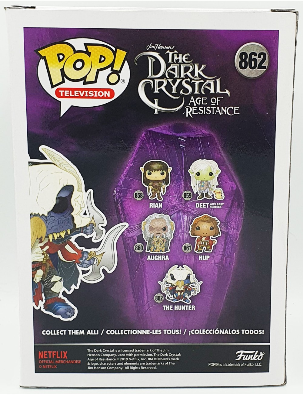Funko POP The Dark Crystal Age Of Resistance The Hunter (862) Popcultcha Exclusive Vinyl