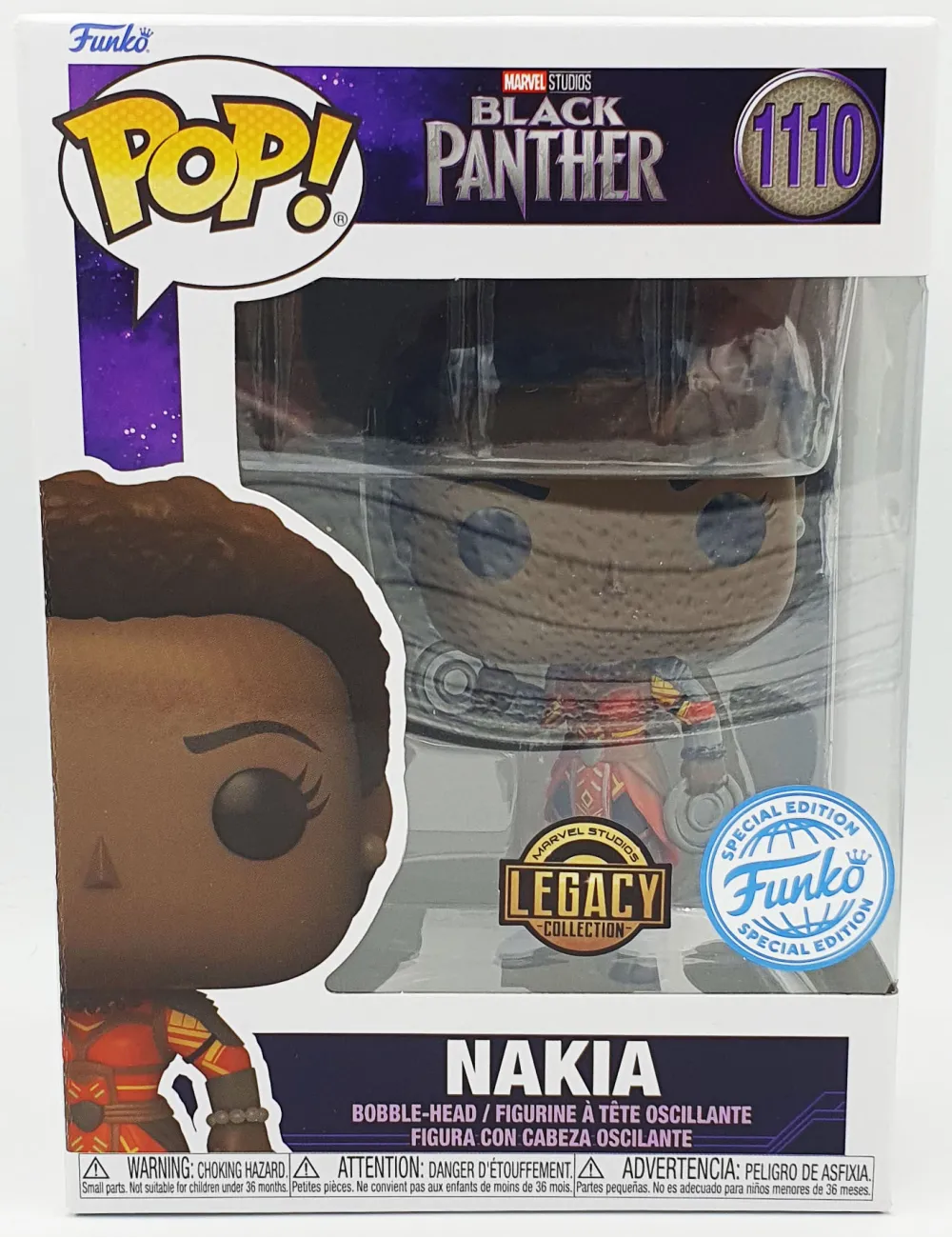 Funko POP Marvel Black Panther Nakia (1110)… | Collectibles Ninja