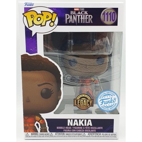 Funko POP Marvel Black Panther Nakia (1110) Legacy Collection Special Edition