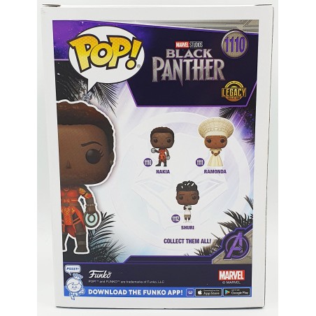 Funko POP Marvel Black Panther Nakia (1110) Legacy Collection Special Edition