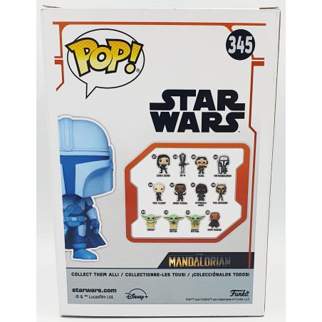 Funko POP Star Wars Mandalorian - The Mandalorian (345)  Glows In The Dark Special Edition