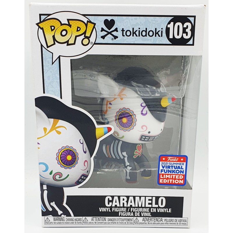 Funko POP Tokidoki Caramelo (103) 2021 Summer Virtual Funkon Limited Edition