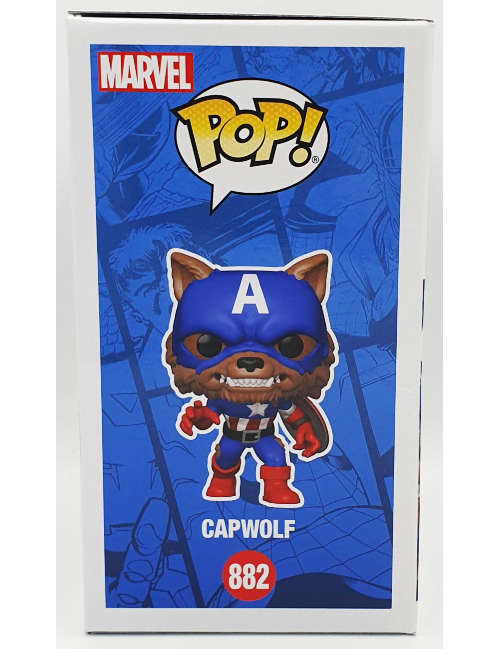 Funko POP Marvel Capwolf (882) 2021 Summer Convention Limited Edition