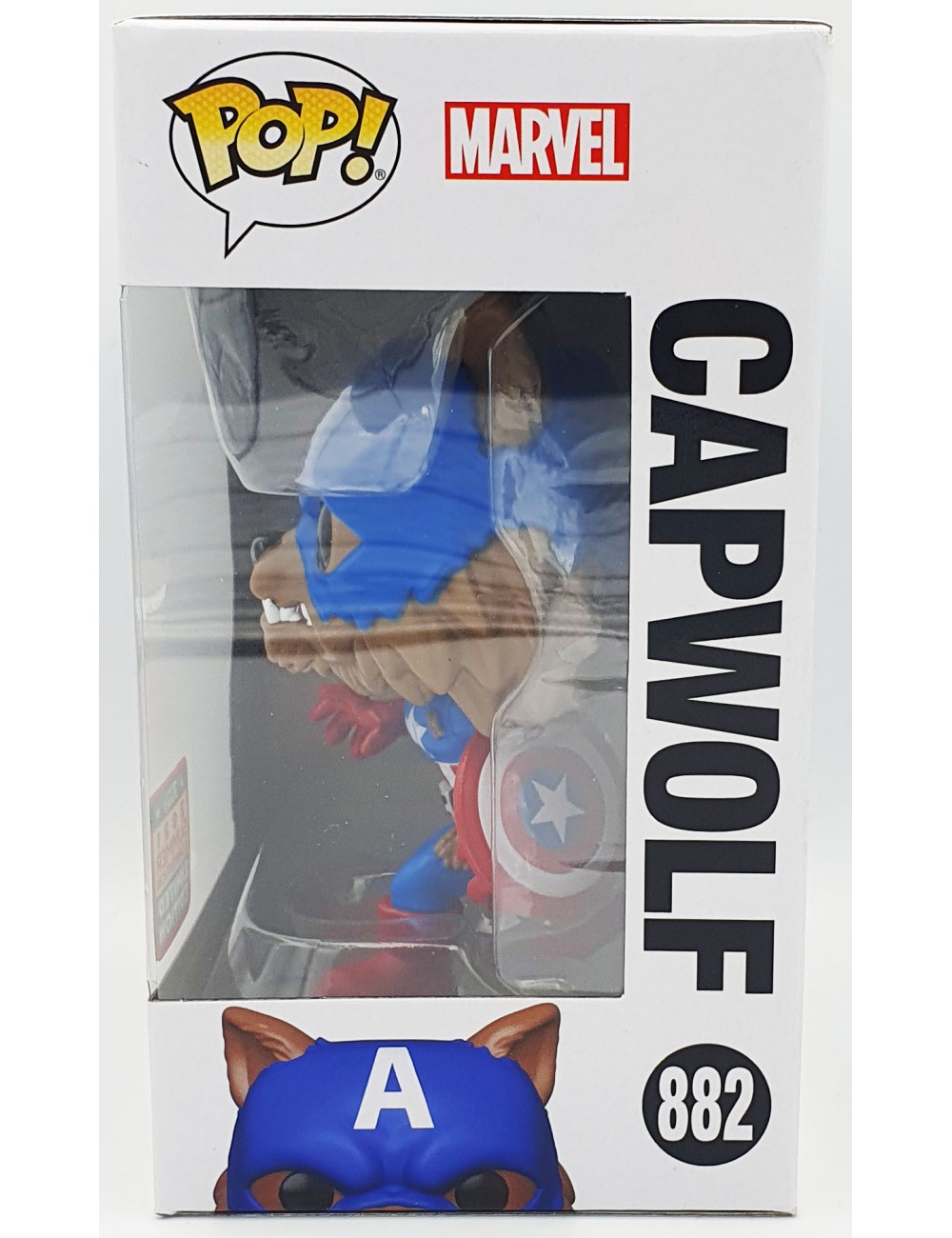 Funko POP Marvel Capwolf (882) 2021 Summer Convention Limited Edition