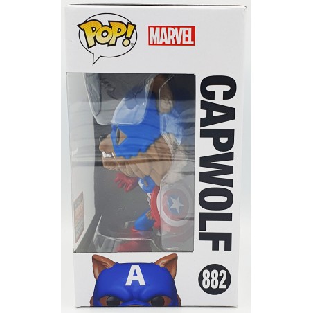 Funko POP Marvel Capwolf (882) 2021 Summer Convention Limited Edition