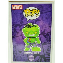 Funko POP Marvel Immortal Hulk (840) Limited Glow Chase Edition / PX Previews Exclusive