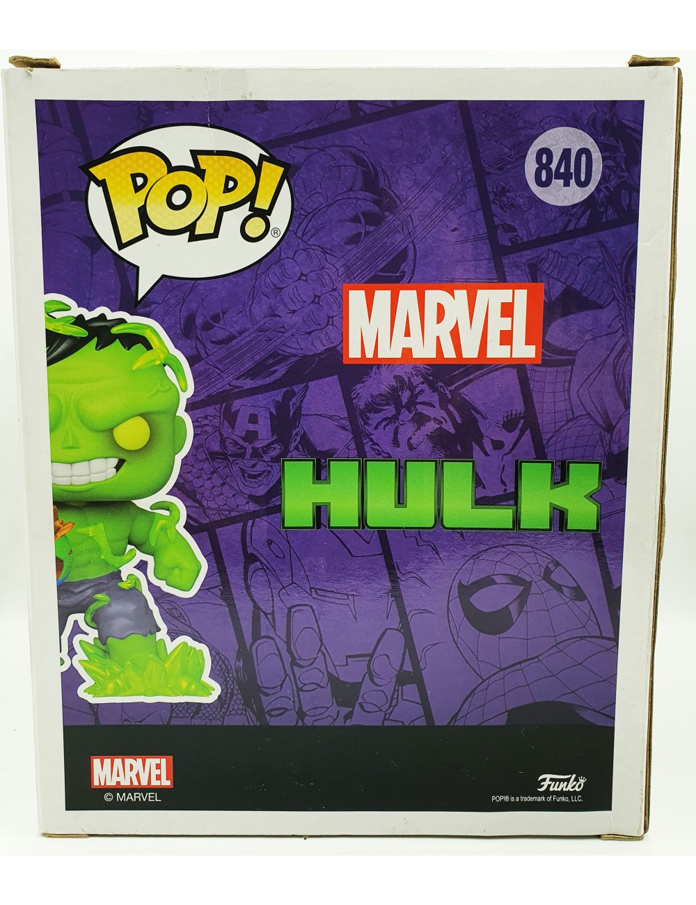 Funko POP Marvel Immortal Hulk (840) Limited Glow Chase Edition / PX Previews Exclusive