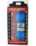 Close Up Wooden Fingerboard Collapse Geriatri Silver Trucks