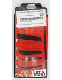 Close Up Wooden Fingerboard Collapse Geriatri Silver Trucks