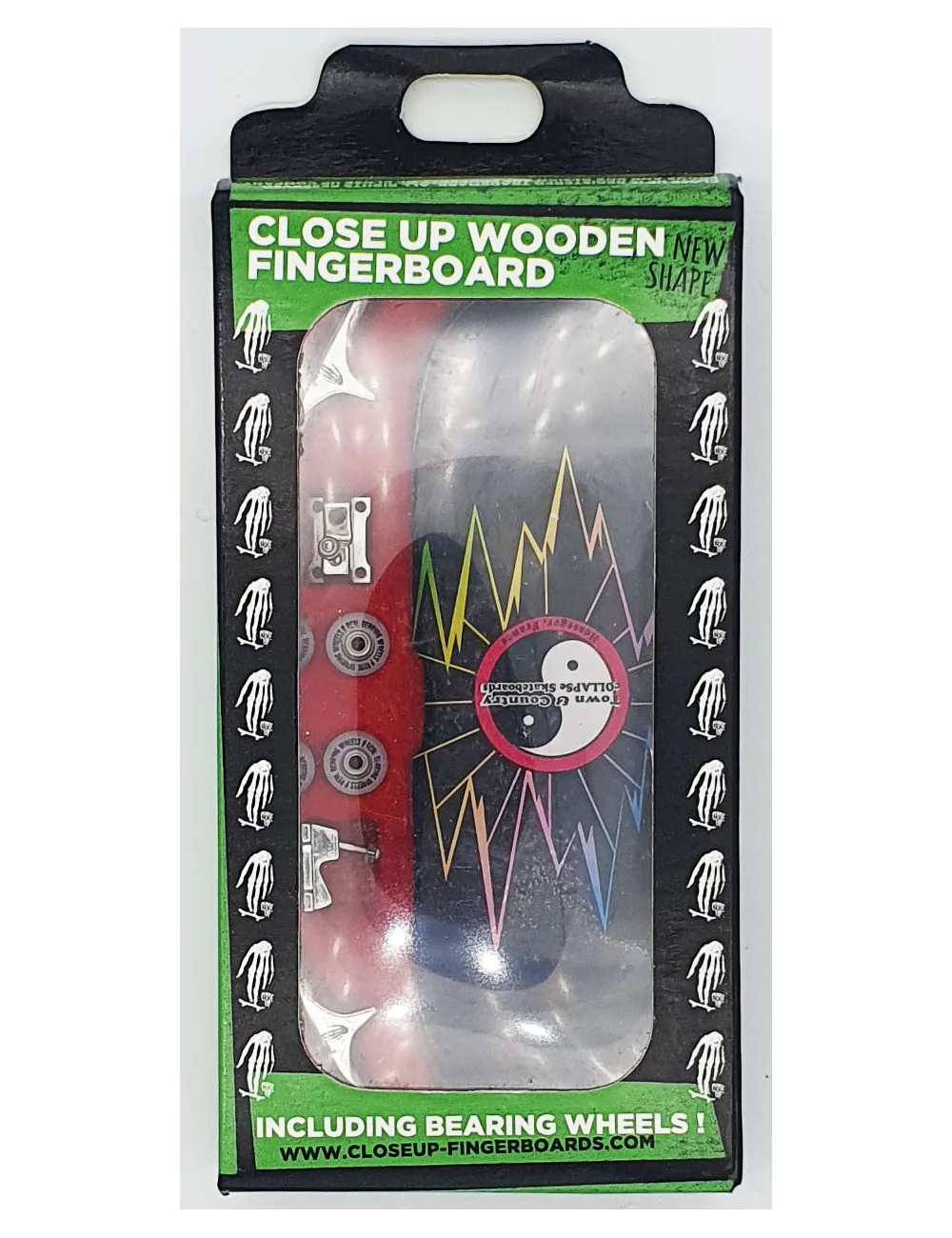 Close Up Wooden Fingerboard Town & Country 33… | Collectibles Ninja