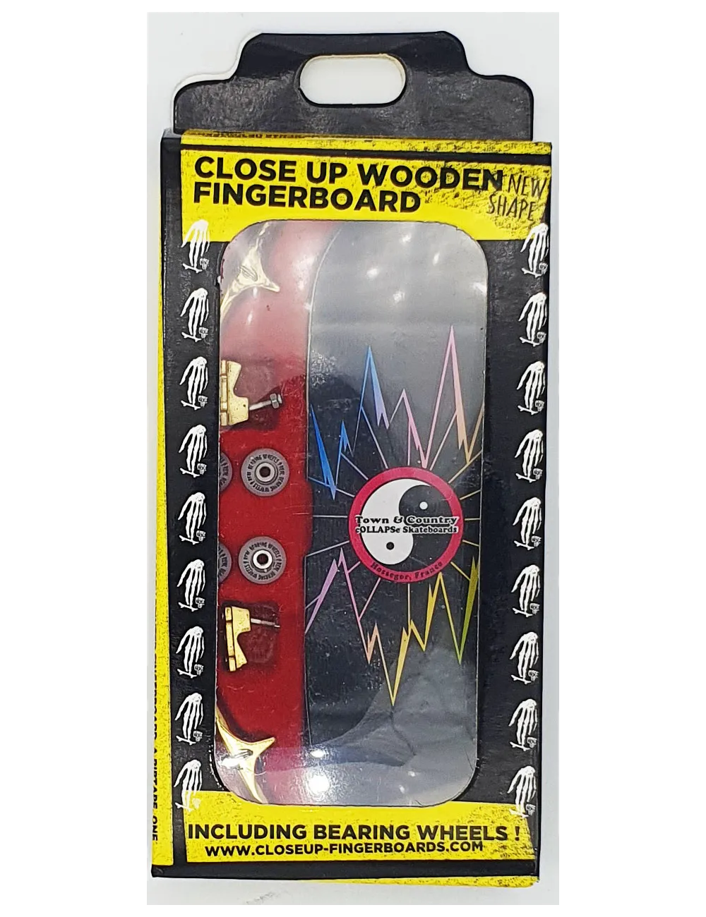 Close Up Wooden Fingerboard Town & Country 33… | Collectibles Ninja
