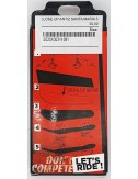 Close Up Wooden Fingerboard Antiz Santa Maria 3 Silver Trucks