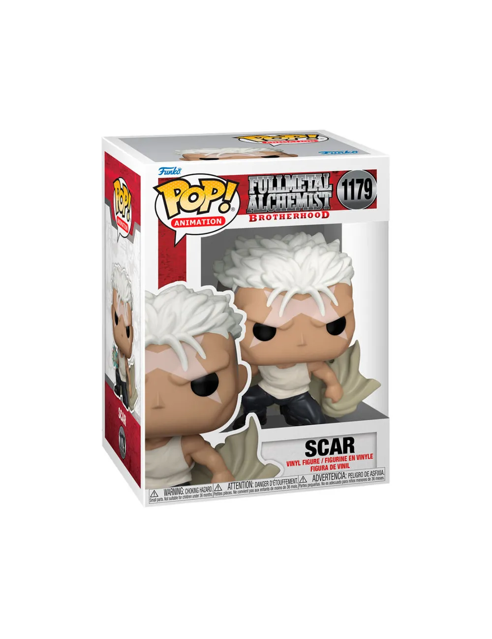 Funko POP Full Metal Alchemist Scar (1179) | Collectibles Ninja