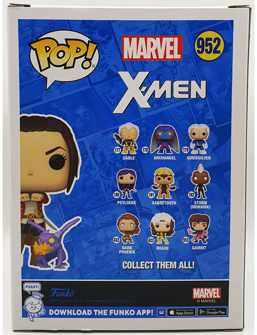 Funko POP DC X-Men Kate Pryde with Lockheed (952) PX Previews Exclusive