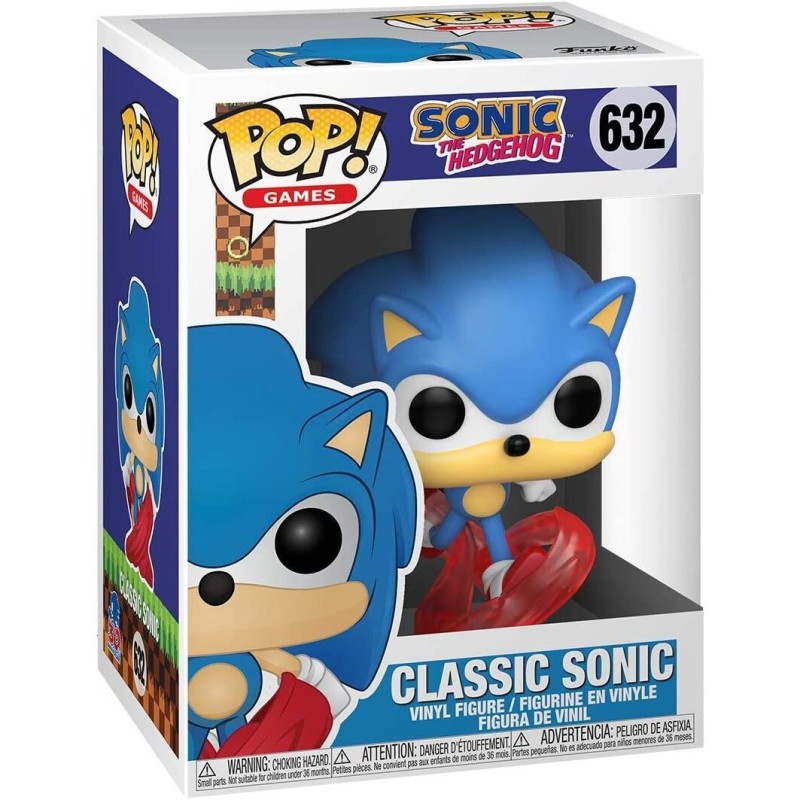 Funko POP Sonic The Hedgehog Classic Sonic (632)