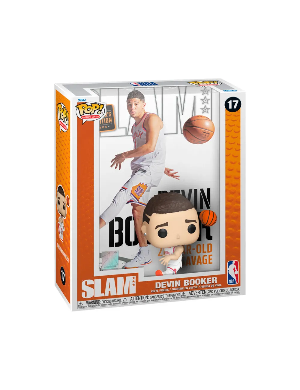 Funko POP Cover Slam NBA Devin Booker (17) | Collectibles Ninja