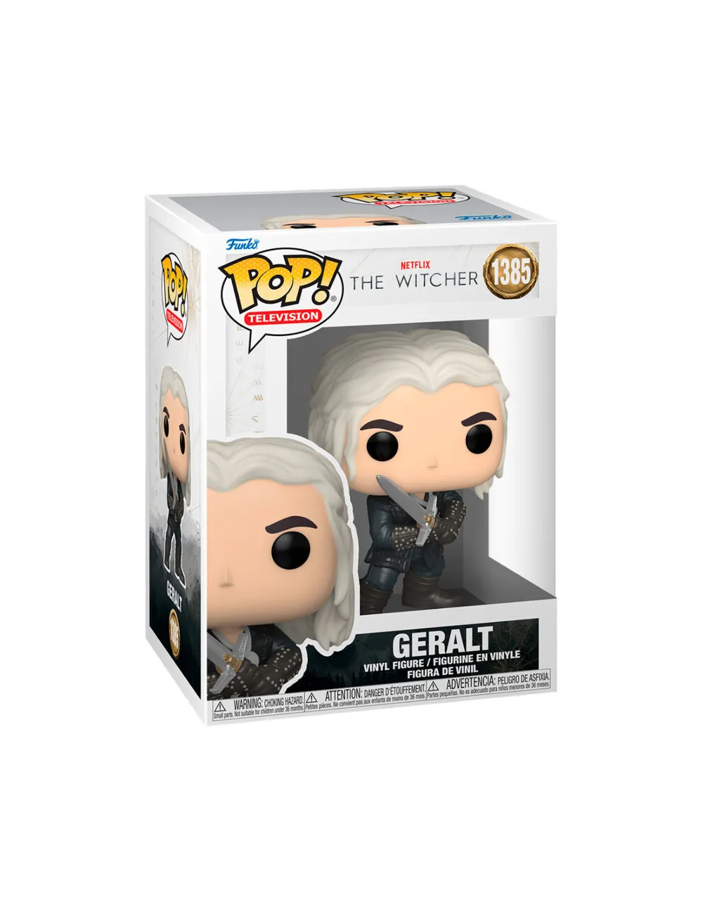Funko POP The Witcher Geralt with Sword (1385) | Collectibles Ninja