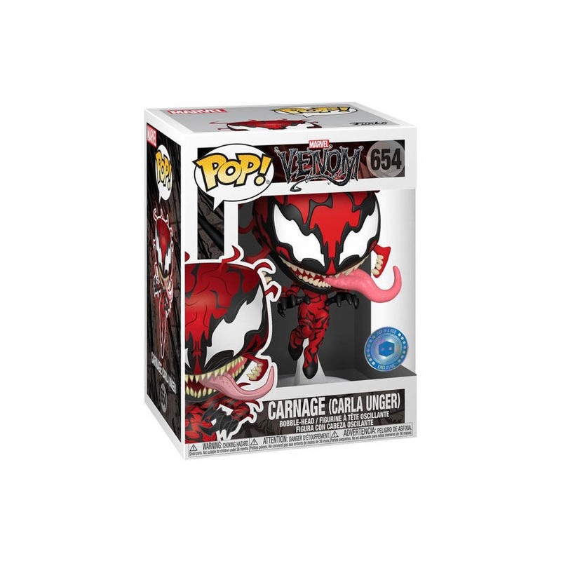 Funko POP Marvel Venom Carnage (Carla Unger) (654) Exclusive