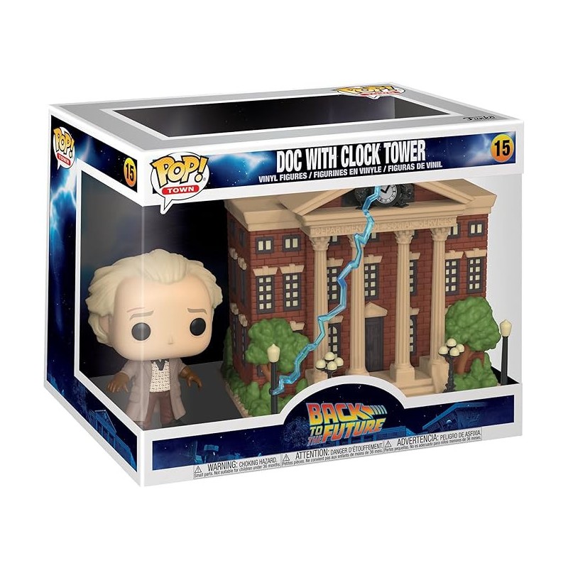 Funko POP Back To The Future Doc with Clock Tower (15)