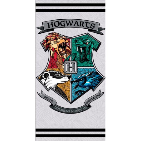 Harry Potter Hogwarts Microfiber Beach Towel