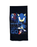Sonic The Hedgehog Cotton Beach Towel